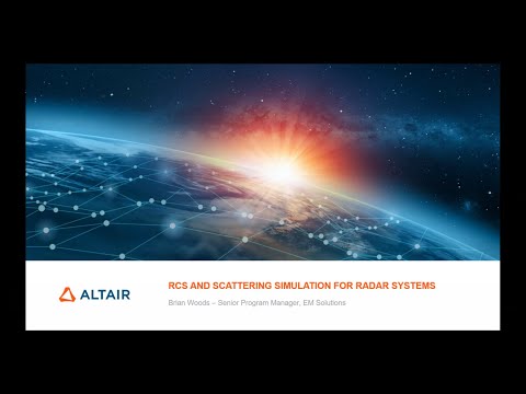 Видео: Вебинар №1 - Моделирование ЭПР и рассеяния в радиолокационных системах.