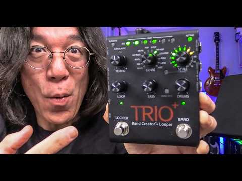 Видео: DigiTech Trio Plus Band Creator Looper 2 — ваш партнёр для написания песен и практики ✩ Демо от Т...