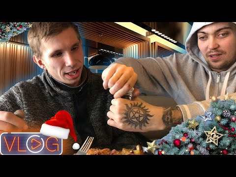 Видео: Обзор еды , Мукбанг  Vlog с Мс Кирей и Краузе #рекомендации #обзор #еда #mukbang #fastfood #vlog