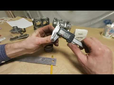 Видео: Ремонт игольчатого подшипника средней и верхней опоры коленчатого вала у Ветерок 8 . Портинг впуска.