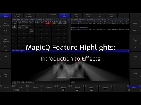 Видео: Видеоролики о MagicQ: Введение в эффекты