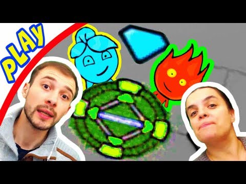 Видео: БолтушкА и ПРоХоДиМеЦ Веселятся в ЛАБИРИНТАХ! #180 - игра Огонь и Вода 4