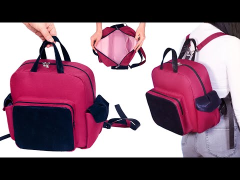 Видео: Как сшить модный рюкзак просто – мастер-класс для начинающих!