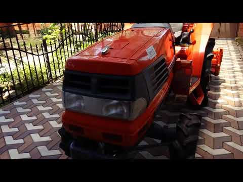 Видео: Обзор японского минитрактора KUBOTA GL 220  максимальная комплектация.