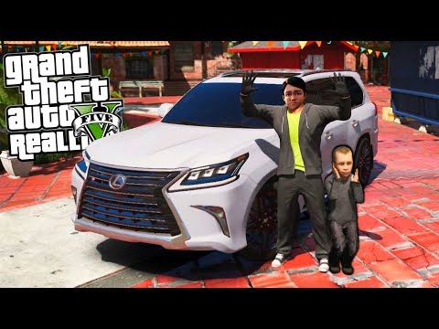 Видео: РЕАЛЬНАЯ ЖИЗНЬ В GTA 5 - ВОССТАНОВИЛИ LEXUS LX 570!