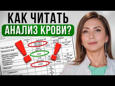Видео: 3 АНАЛИЗА, которые СПАСУТ ВАМ ЖИЗНЬ. Как расшифровать АНАЛИЗ КРОВИ?