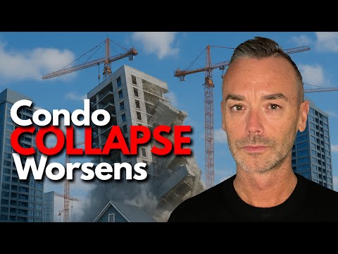Видео: КАТАСТРОФА ПРЕДПРОДАЖ: рынок кондоминиумов в Канаде стал еще хуже