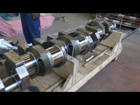 Видео: ВОТ ЭТО КОЛЕНВАЛ!!! Весит 2 тонны, а крутится одной рукой! ч3