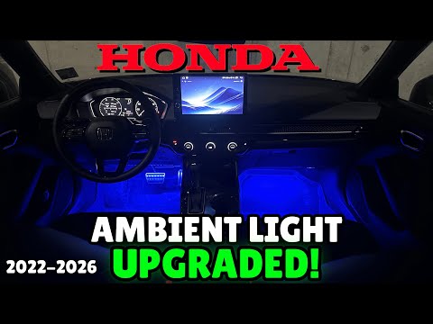 Видео: ЛУЧШИЙ апгрейд подсветки для Honda Civic 11-го поколения! (До 30 долларов!)