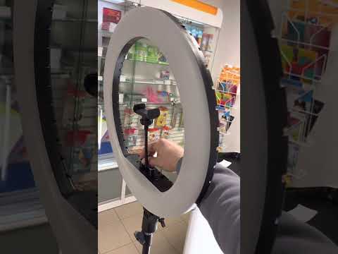 Видео: Кольцевая лампа RL-18 .Честный обзор.