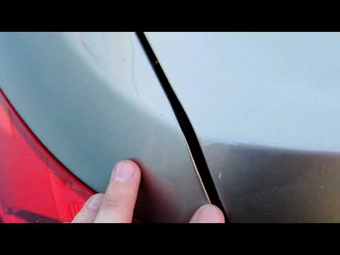 Видео: Закрыл щели задней двери гранты лифтбек