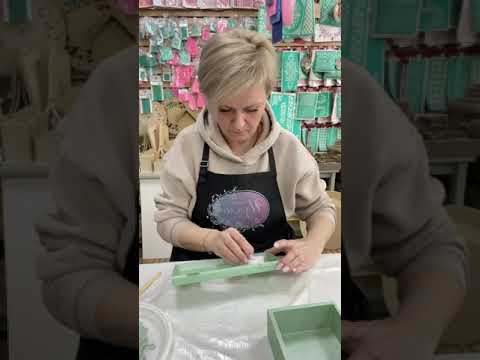 Видео: Нежная салфетница