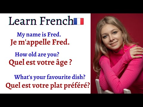 Видео: ПОВСЕДНЕВНАЯ жизнь. ФРАНЦУЗСКИЙ. Разговор, который должен знать каждый, кто изучает французский я...