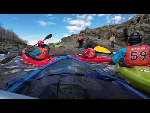 Видео: Порог Ревун. Тренировка на пакрафте.