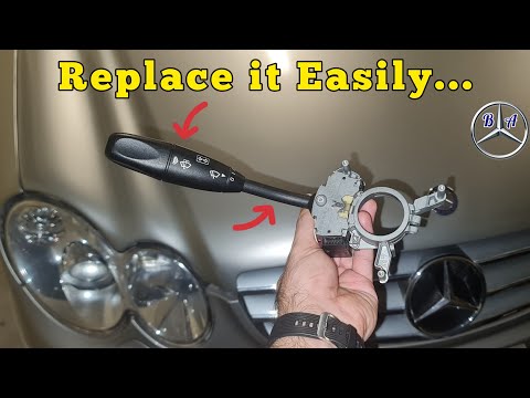 Видео: Легко замените переключатель указателя поворота на вашем Mercedes (шаг за шагом)