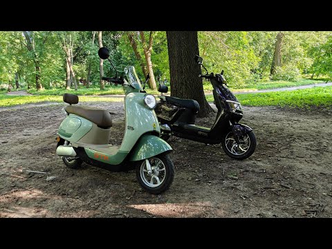 Видео: Тест акумуляторного скутера GTM Верона ідеальний для сільських доріг.