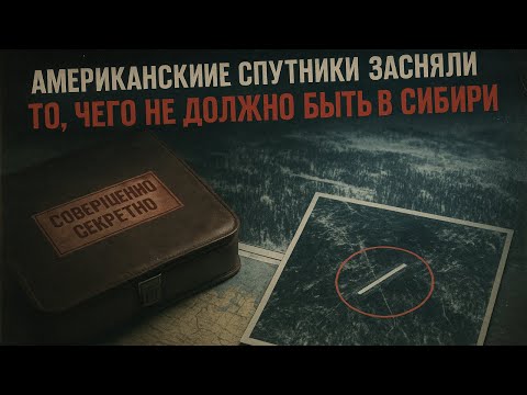 Видео: АМЕРИКАНСКИЕ СПУТНИКИ ЗАСНЯЛИ ЗАПРЕЩЁННЫЙ ОБЪЕКТ В СИБИРИ | Тайна, которую скрывал СССР