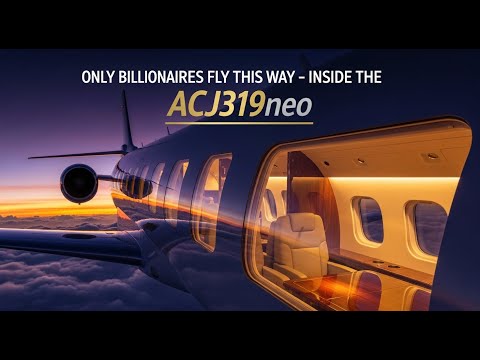 Видео: Так летают только миллиардеры — внутри Airbus ACJ319neo