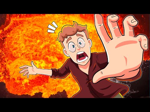 Видео: Я прыгнул в жерло вулкана