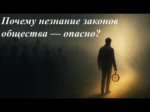 Видео: Почему незнание законов общества опасно? #Общество #Политика  https://youtu.be/vmQnwOp0TXs