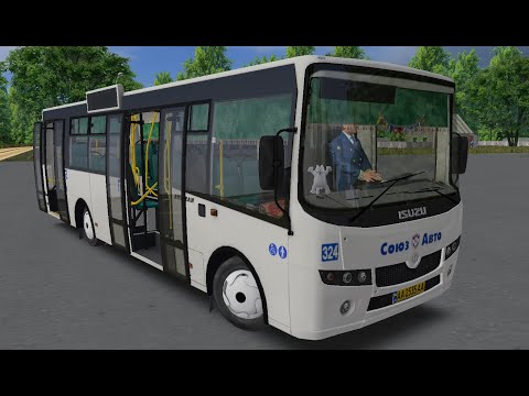 Видео: Omsi 2 / TEST DRIVE ATAMAN A092H6  / BIG VILLAGE / маршрут 113