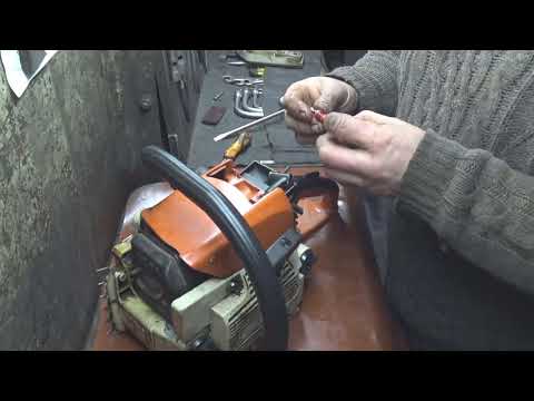 Видео: Бензопила Штіль 230 старого зразка / Визначаємо причину поломки /Запуск.