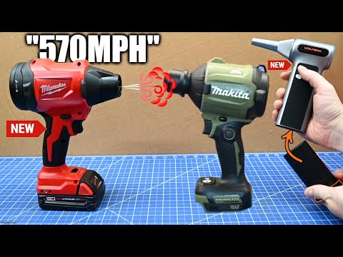 Видео: Первый турбовентиляторный Duster от M18 против Makita, новый Wolfbox с заменой магнитов
