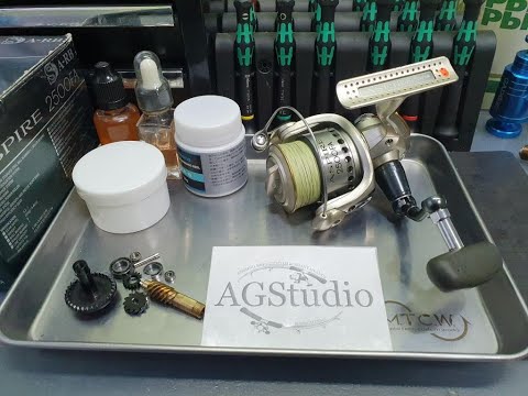 Видео: Восстановление старой катушки. Сколько стоит, и стоит ли?? Shimano Aspire 2500FA