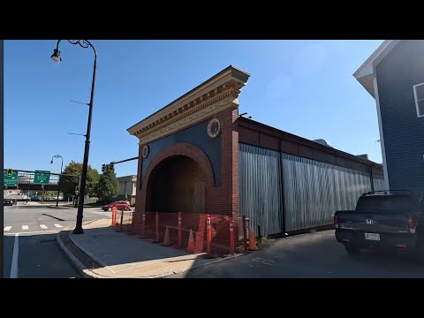 Видео: Реновация исторического театра «Гранит-сквер», Манчестер, Нью-Гэмпшир