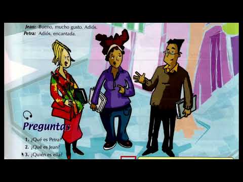 Видео: nuevo español 2000. Урок 1.1. Приветствия. Глагол SER. Аудирование.