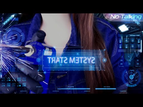 Видео: ASMR Ремонт уха робота Android / Научная фантастика asmr/Sci-fi asmr