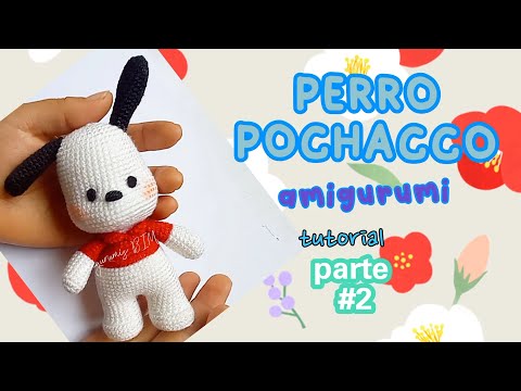 Видео: СОБАКА POCHACCO деталь №2_ амигуруми/вязание крючком СУБ