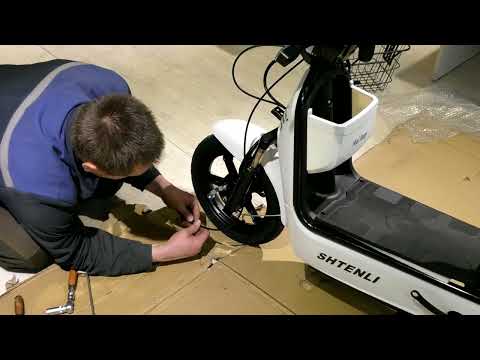 Видео: Электроскутер Shtenli Model 15 Maxi Range . ОБЗОР. СБОРКА. Тест-драйв. Первое впечатление