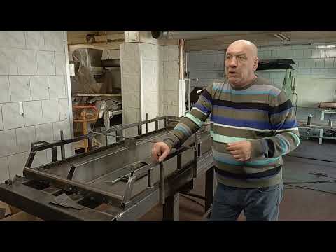 Видео: Мы изготавливаем рамы для снегохода  Буран.