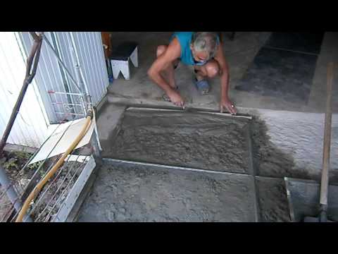 Видео: Ремонт облагораживание старого бетонного покрытия