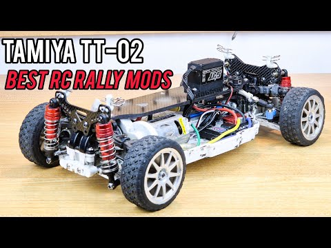 Видео: Tamiya TT-02 Rally Conversion — полный обзор и руководство