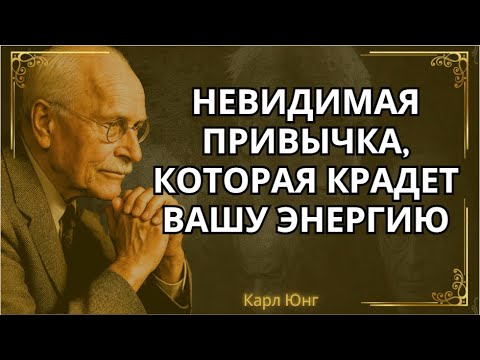 Видео: Невидимая привычка, которая каждый день высасывает из вас энергию || Карл Юнг