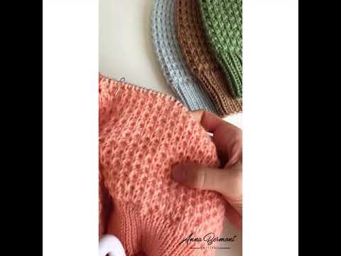 Видео: Красивый узор для шапки