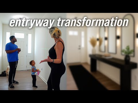 Видео: преображаем прихожую в нашем новом доме!