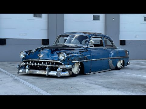 Видео: Купил Chevrolet Belair 1954 года с заменой Super Charger LS — @GenerationOldschool