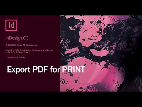 Видео: Основы верстки в Индизайне. Урок 16: Экспорт файлов InDesign в формат Adobe PDF(print)