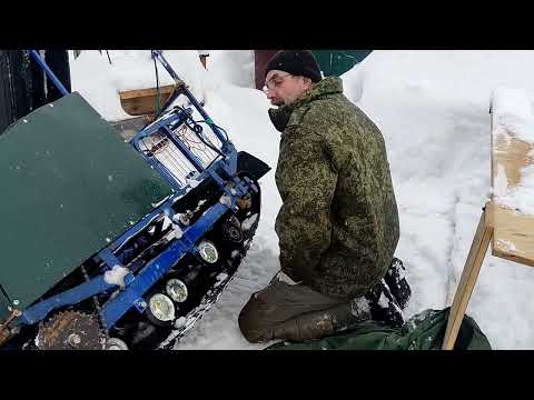 Видео: замена подшипника катка, не снимая тележки