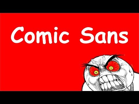 Видео: ОТКРОЮ ТАЙНУ: ПОЧЕМУ ДИЗАЙНЕРЫ НЕНАВИДЯТ COMIC SANS. НО ТАК ЛИ ОН ПЛОХ?