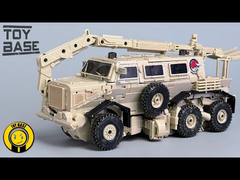 Видео: трансформеры шедевр Фильм 1 MPM14 Bonecrusher Buffalo MPCV робот