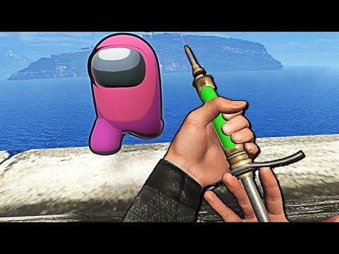 Видео: Лечение астронавтов из Among Us в Boneworks