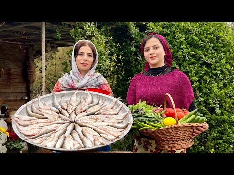 Видео: Много рыбы жареной и приготовленной в тандыре и превращенной в супер хрустящую рыбу