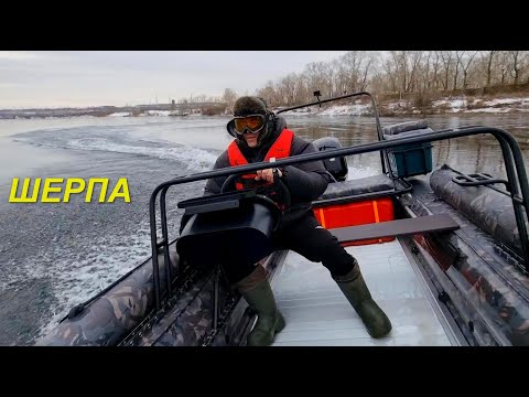 Видео: СВЕЖО! ЭЛЕКТРО ШЕРПА с MERCURY 40 JET 60 л.с. ПВХ водометная лодка ВЫДРА.