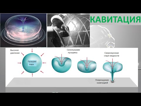 Видео: Кавитация.