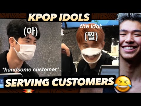 Видео: KPOP-айдолы на обычных работах