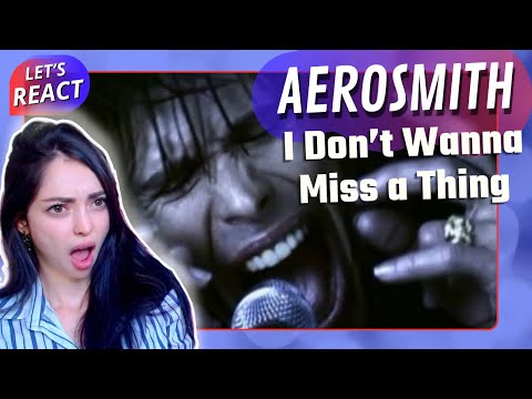 Видео: РЕАКЦИЯ на Aerosmith - Я НЕ ХОЧУ НИЧЕГО ПРОПУСТИТЬ!!!